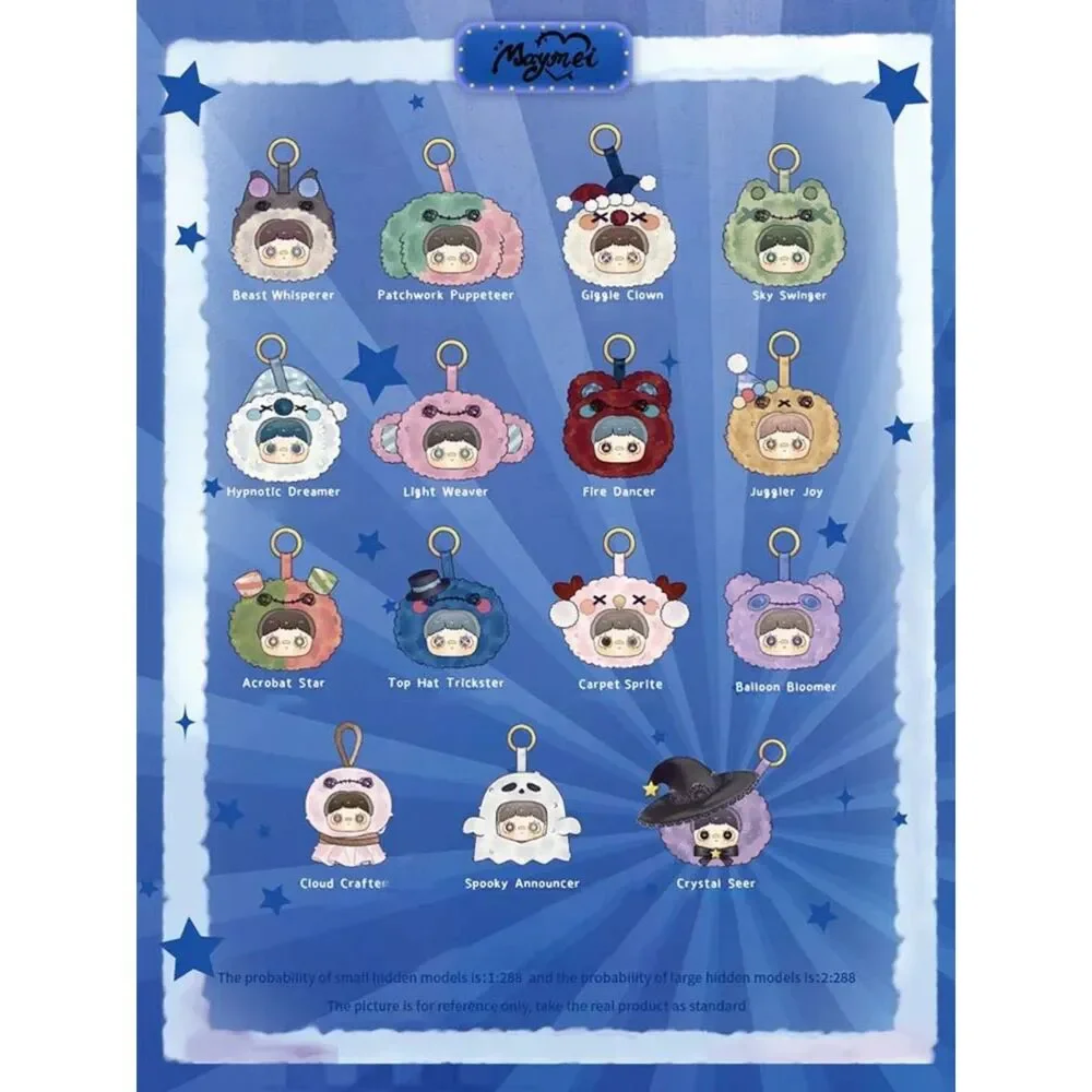 TOP TOY Maymei Crazy Circus Series SECRET Cloud Crafter Plush Pendant Chase1/144